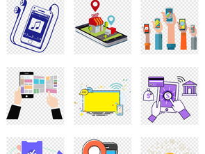 卡通扁平化設計 科技生活與電子商務的視覺新風尚